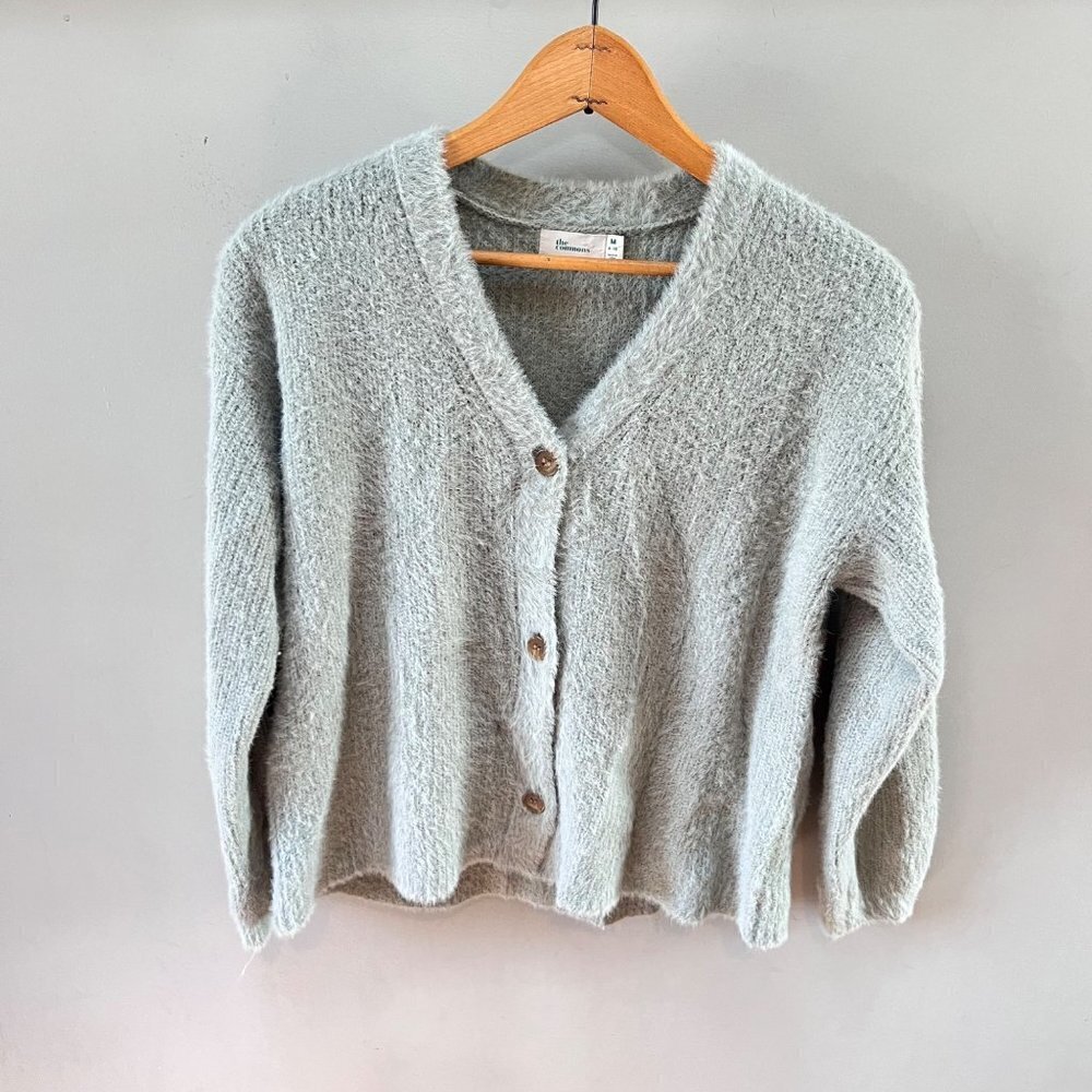 Stitch Fix The Commons Sage Green Button Front Cardigan‎ Sweater- Size M
